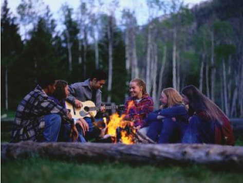 around fire